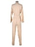 Indah 100% Viscose Solid Tan Jumpsuit Size S - photo 2