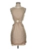 Zara Solid Tan Cocktail Dress Size S - photo 1