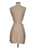 Zara Solid Tan Cocktail Dress Size S - photo 2
