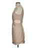 Zara Solid Tan Cocktail Dress Size S - photo 5