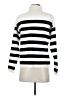 Nicole Miller New York Stripes White Pullover Sweater Size S - photo 2