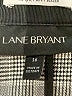 Lane Bryant Plaid Gray Blazer Size 16 - photo 6