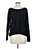 Subtle Luxury 100% Polyester Black Long Sleeve Blouse Size M - photo 2
