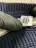 Gap 100% Cotton Stripes Blue Pullover Sweater Size XS - photo 7