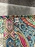 Unbranded 100% Polyester Paisley Teal Long Sleeve Blouse Size XL - photo 7