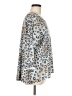 Nally & Millie Animal Print Silver Blue Pullover Sweater One size - photo 4