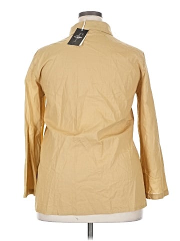 Flamingo Long Sleeve Button-Down Shirt (view 2)