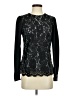 Milly Black Long Sleeve Blouse Size 2 - photo 1