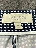 Talbots Outlet Houndstooth Blue Casual Pants Size 14 - photo 7