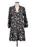 Veronica Beard 100% Silk Paisley Gray Casual Dress Size 8 - photo 1