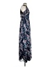 MARCHESA notte 100% Polyester Floral Blue Casual Dress Size 0 - photo 4