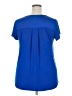 Roz & Ali Blue Short Sleeve Top Size 2X - photo 2