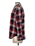 Chaps 100% Cotton Plaid Burgundy Red Long Sleeve Button-Down Shirt Size M - photo 5