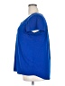 Roz & Ali Blue Short Sleeve Top Size 2X - photo 5