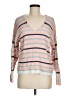 Assorted Brands Stripes Pink Pullover Sweater Size M - photo 1