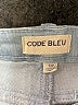 Code Bleu Chevron-herringbone Blue Jeans Size 12 - photo 7