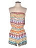 Angie Print White Yellow Romper Size XXS (estimated) - photo 1