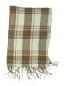 Unbranded Plaid Brown Scarf One size - photo 2