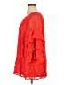 Fever 100% Polyester Red 3/4 Sleeve Blouse Size 1X - photo 5