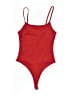 AvidLove Solid Red One Piece Swimsuit Size S - photo 1