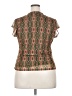 Les Serein Green Short Sleeve Blouse Size XXL - photo 2