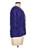J.Crew Purple 3/4 Sleeve Blouse Size 12 - photo 4