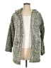 Judith March 100% Polyester Green Gray Cardigan Size XL (estimated) - photo 1