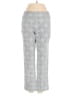 Margaret M Plaid Gray Casual Pants Size S - photo 1