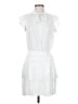 1.State 100% Polyester White Casual Dress Size XS - photo 1