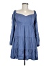 Assorted Brands 100% Rayon Blue Casual Dress Size M - photo 1