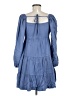 Assorted Brands 100% Rayon Blue Casual Dress Size M - photo 2