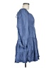 Assorted Brands 100% Rayon Blue Casual Dress Size M - photo 4
