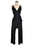 Kaileigh 100% Polyester Stripes Black Jumpsuit Size S - photo 1