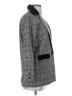 Petite Studio New York Plaid Gray Coat Size XXS - photo 4