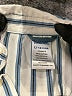 Gymboree 100% Cotton Stripes Blue Long Sleeve Button-Down Shirt Size 12-18 mo - photo 3