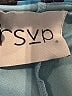 RSVP 100% Polyester Print Blue Casual Dress Size M - photo 7