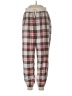 Old Navy 100% Recycled Polyester Plaid Green Casual Pants Size M - photo 1