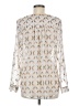 Daniel Rainn 100% Polyester Ivory Long Sleeve Blouse Size M - photo 2