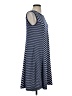 N Touch Chevron-herringbone Blue Casual Dress Size S - photo 4