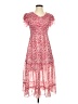 Unbranded 100% Polyester Hearts Red Casual Dress Size S - photo 1