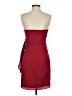Express 100% Polyester Solid Burgundy Cocktail Dress Size 4 - photo 2
