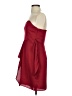 Express 100% Polyester Solid Burgundy Cocktail Dress Size 4 - photo 5