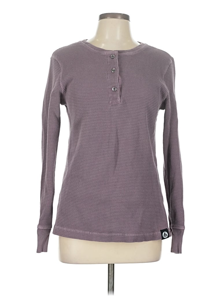 Pre-owned American Giant Cardigan Sweater In Purple