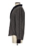 Ann Taylor LOFT 100% Polyester Tweed Black Long Sleeve Blouse Size XS - photo 5