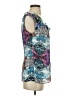 Leifsdottir 100% Silk Blue Sleeveless Silk Top Size 4 - photo 4