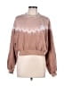 Barry's 100% Cotton Tie-dye Brown Sweatshirt Size M - photo 1