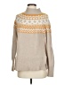 Tahari Chevron-herringbone Tan Pullover Sweater Size S - photo 1