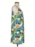 Hello Miss 100% Polyester Print Green Casual Dress Size S - photo 4