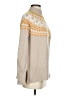 Tahari Chevron-herringbone Tan Pullover Sweater Size S - photo 4
