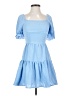 Shein 100% Polyester Blue Casual Dress Size 2 - photo 1